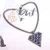 Sweater, clothing, summer accessory, short necklace, chain for key bag , 2020, wholesale