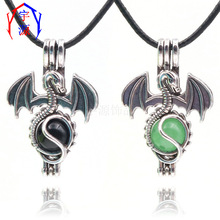 复古飞龙吊坠项链 欧美个性翼龙饰品 跨境电商新款货源批发