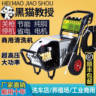 Black Cat Professor Commercial Car Washer Ultra-High Pressure Automatic Cleaning Machine Industrial Farm Shutdown Industrial Sanitation