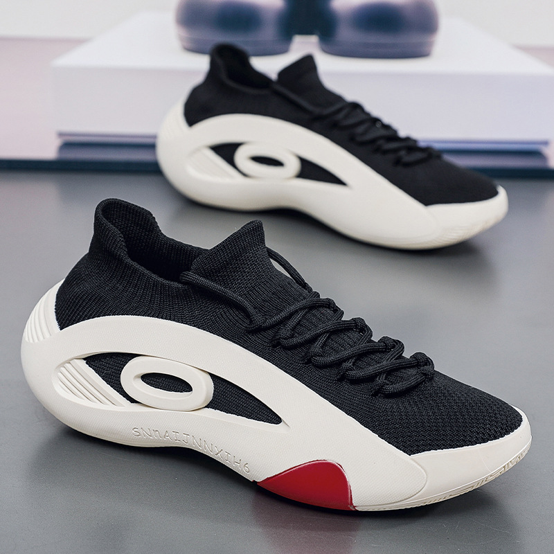 Zapatos de hombre de gran tamaño transfronterizos de alta gama, nuevos zapatos de verano de malla transpirable, zapatos deportivos de corredor juvenil