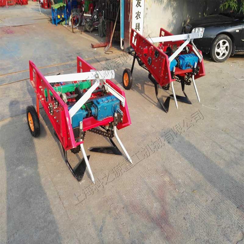 小型农用花生抢收机 土豆地瓜平地采摘设备 田园疯狂花生收获机