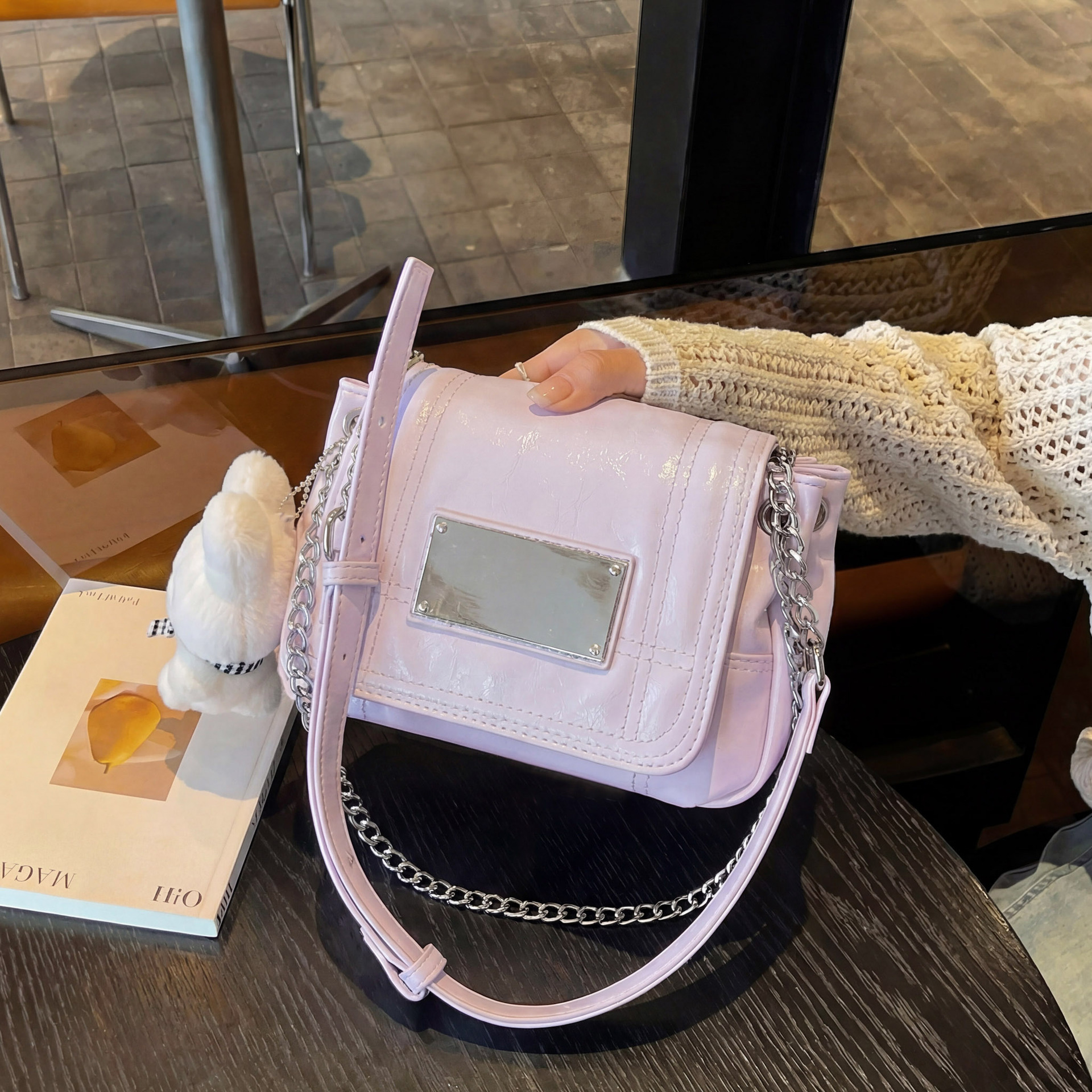 Nicho Zhong exquisito bolso de mujer 2026 nuevo verano diario viaje de hombro bolso de brazo cadena bolso de mochila pequeña
