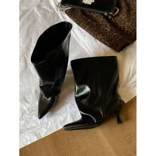 I 46052 Western mid-calf boots �����L��Ͳѥ�羳���uͨ��