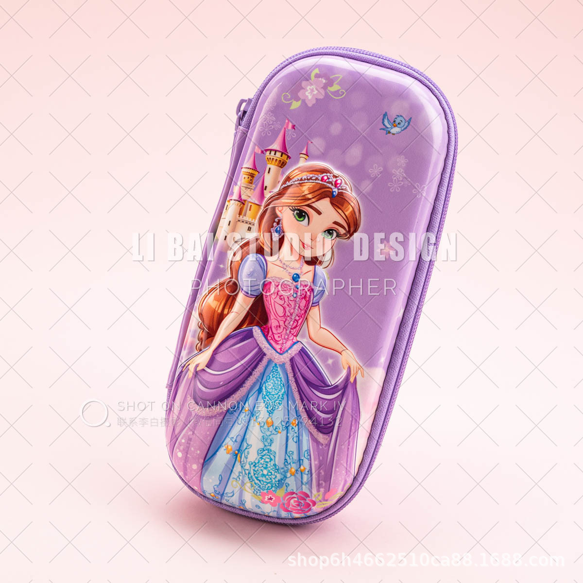 迪兰仕 Pencil case, capacious waterproof gift box for elementary school students for kindergarten, 3D