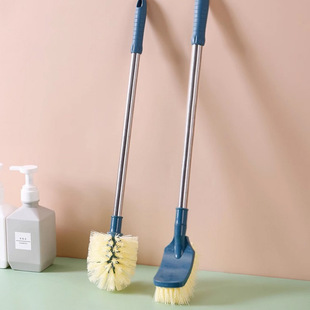 Toilet Brush with No Dead Ends, Household Long-Handled Cleaning Bathroom Descaling Toilet Cleaning Spirit Brush, Toilet Squat Toilet Other