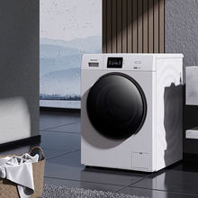 松下XQG100-J105大容量10公斤全自动变频滚筒洗衣机家用智能除菌