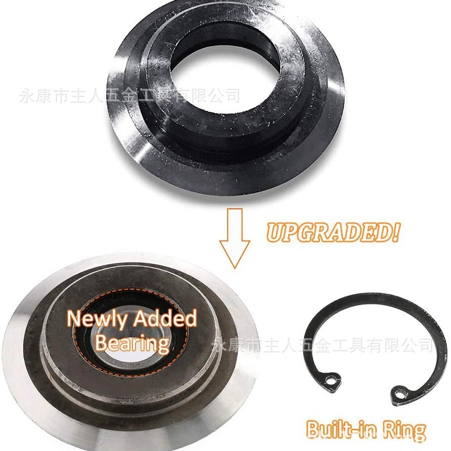 专业铝合金剥线机刀片连轴承款外径65mm圆刀片