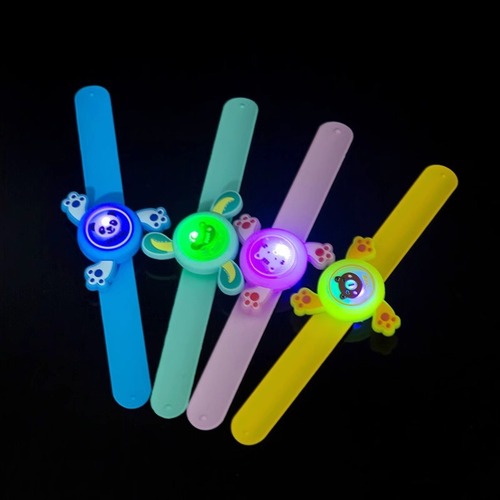 Bug-repelling Handband for Kids, Rotating Pop Pop Ring with Light, Anti-Mosquito Bite Outdoor Watch for Adults and Babies