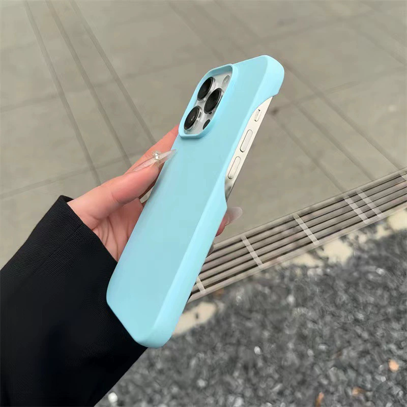 Смартфон-кейс совместимый с Apple, матовый iPhone 16, силиконовый защитный чехол, iphone, 17promax