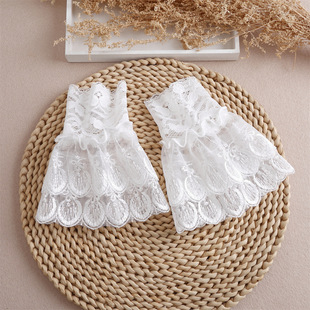 New Style Cotton Accessories Lace Elegant Chanel Style Three-Dimensional Lace Decorative Cuff Fake Collar
