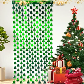 场地布置道具;拉花、彩带;圣诞装饰品