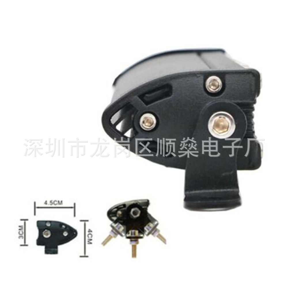 Car LED work light thin small single row 10 inch 90W hybrid light truck off-road vehicle light Middle Net Light