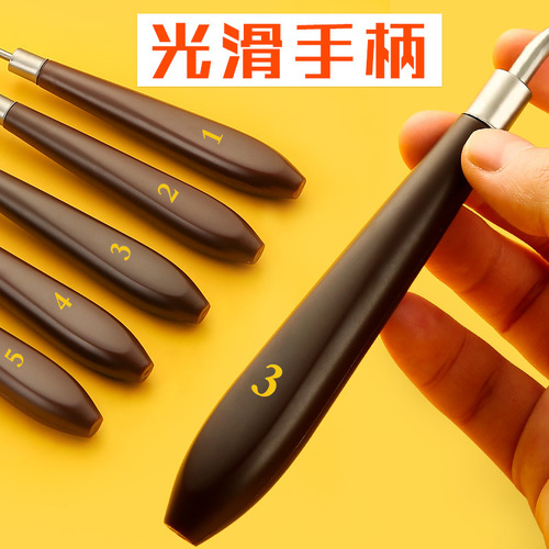 Oil painting scraper set for art students special gouache acrylic paint oil pastel palette knife pick knife soft painting knife