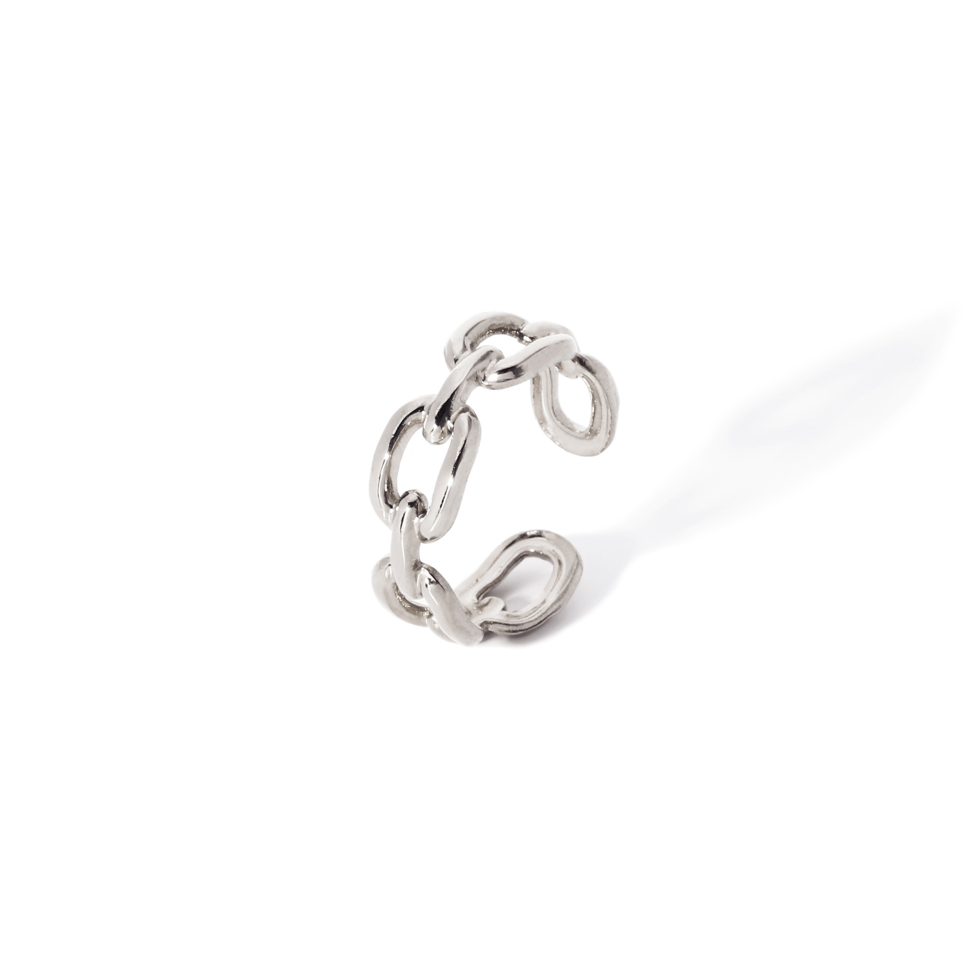 Stackable Plain Band And Tiny Cubic Zirconia Ring Set In Minimalist European Style. Perfect For Work, Daily And Casual Wear. Hypoallergenic And Tarnis_voghion.com