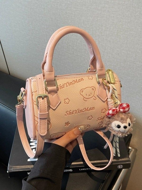 健能质感小包包女2025新款夏季流行百搭斜挎包时尚手提枕头包印花