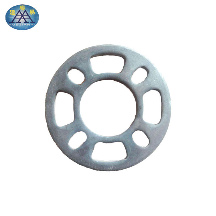 建筑金属重型钢 圆盘脚手架热浸镀锌全圈层圆盘脚手架