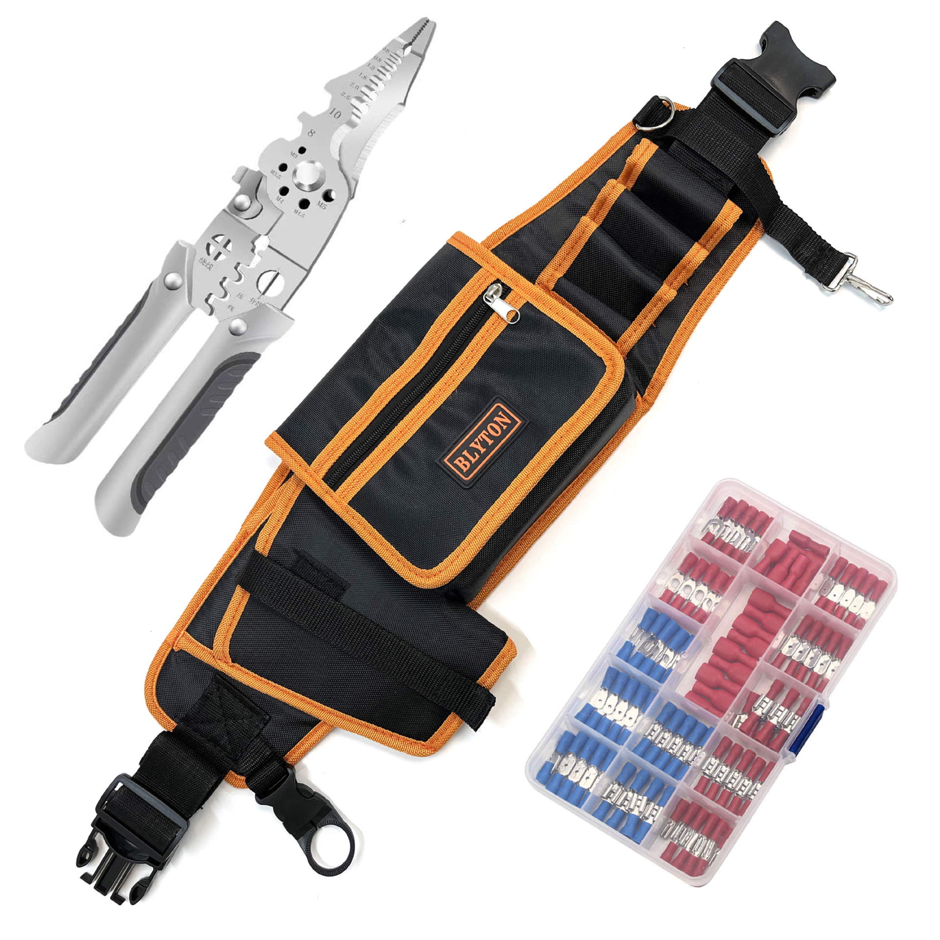 Bolsa de Herramientas para Electricista Yi Nian, Bolsa de Almacenamiento de Herramientas Multifuncional Portátil para Reparaciones, Bolsa de Herramientas para Carpintería, Caja de Herramientas