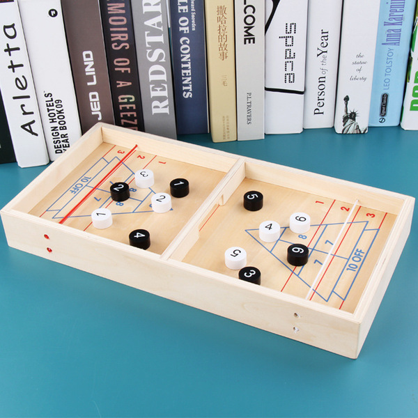 Wooden interactive board game