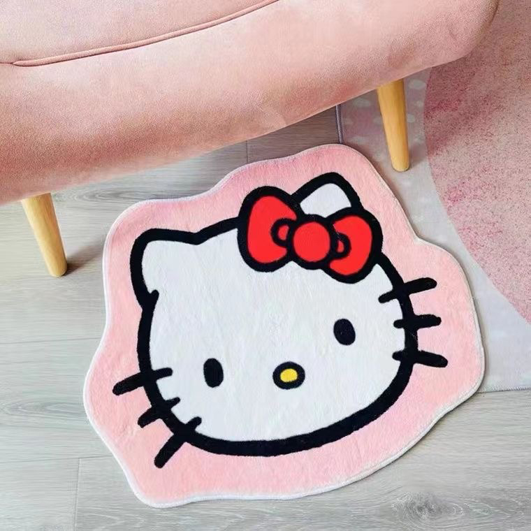 hellokitty凯蒂猫浴室地垫可爱卡通少女卧室装饰地垫隔凉脚垫代发|undefined