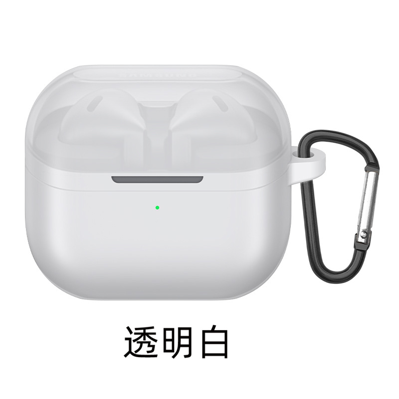 Aplicable Samsung Galaxy Buds3Pro cubierta de auriculares bluetooth sólido líquido silicona suave cubierta unida image 16