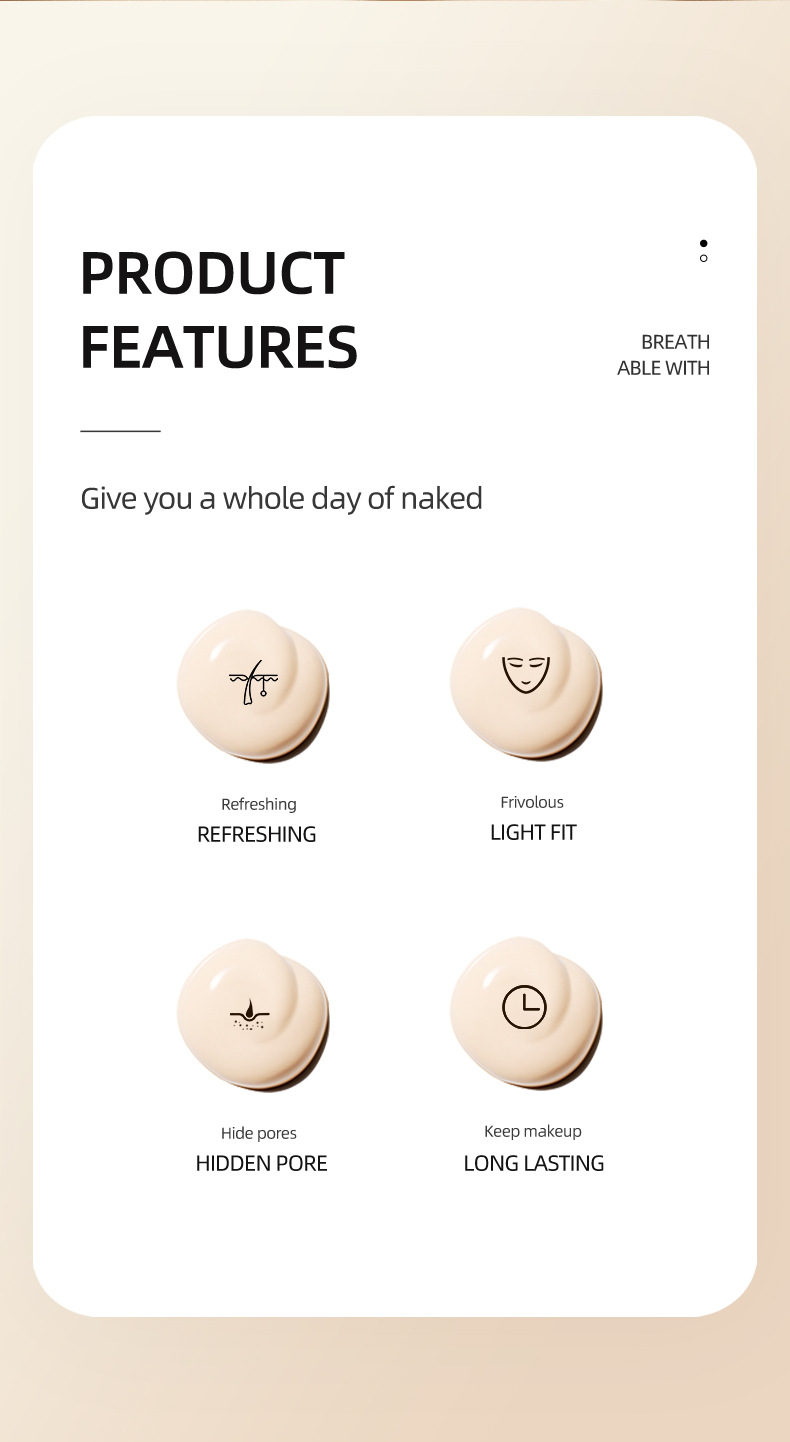 Hot Selling Liquid Foundation Concealer Foundation Make-up Moisturizing BB Cream Brightening Skin Concealer Foundation Cream_voghion.com