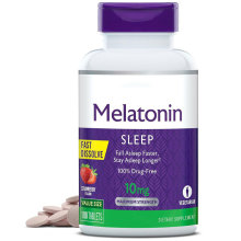 褪黑素快速溶解片剂Melatonin dissolving tablets厂家定 制跨境