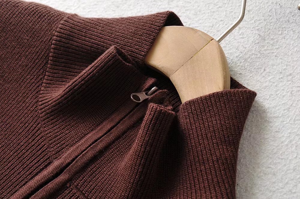 Women's Knitted Sweater Coat
