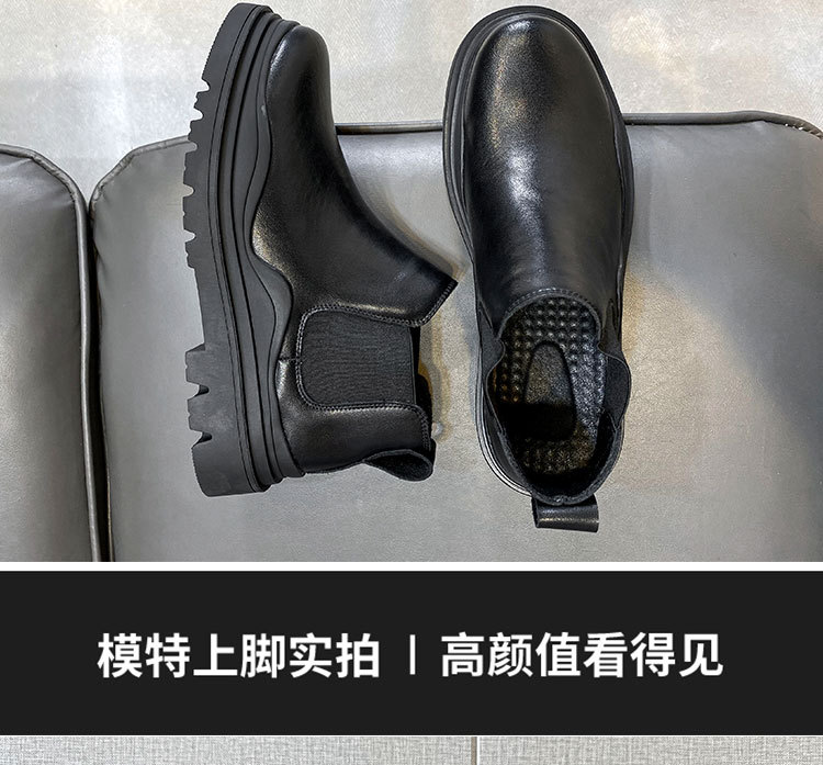 B1603 870K GIÀY DA NAM WENTDNG PHONG CÁCH HÀN QUỐC TĂNG CHIỀU CAO THOÁNG KHÍ ĐẾ CAO GIÀY DÉP NAM G03 SẢN PHẨM MỚI