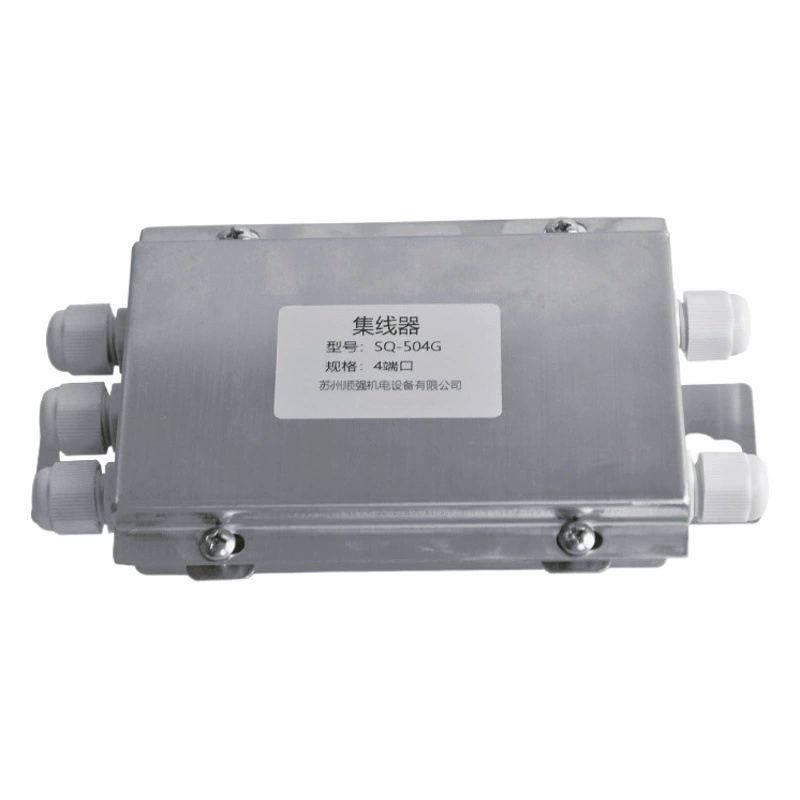 Shunqiang SQ-504G (коллекция) Водонепроницаемая влагостойкая распределительная коробка из нержавеющей стали с пятью отверстиями, четыре провода, малый масштаб