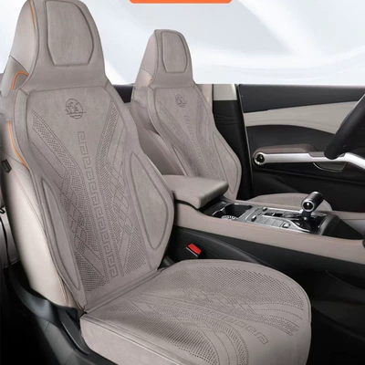 Seat cushion, seat cover – Cushion, Seat Cover - fashionable-gray-one-piece-hood-five-seats-in-the-whole-car