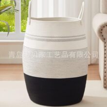 亚马逊热销大肚子洗衣篮脏衣篓杂物储存篮家居用品儿童玩具收纳篮