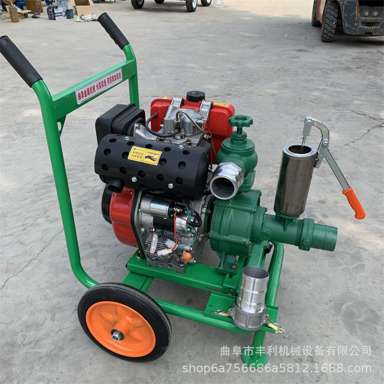 小型浇地高压泵 柴油高扬程水泵 粪便处理小型污水泵