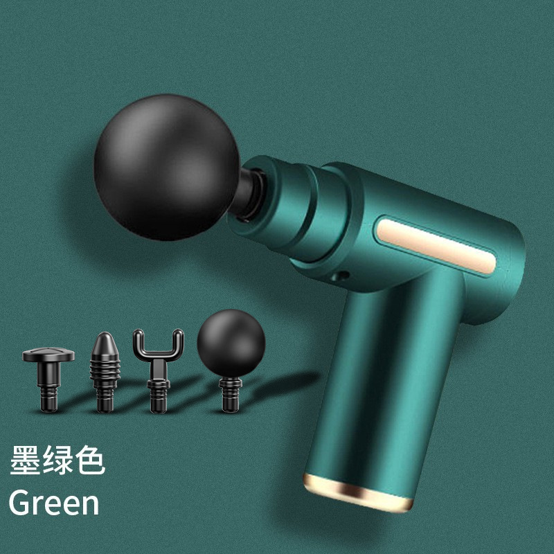 跨境电动筋膜枪mini家用震动放松肌肉智能颈椎按摩器迷你按摩枪批|undefined