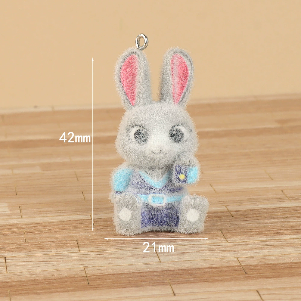 Cartoon cute doll, creative decorations with accessories, handmade
