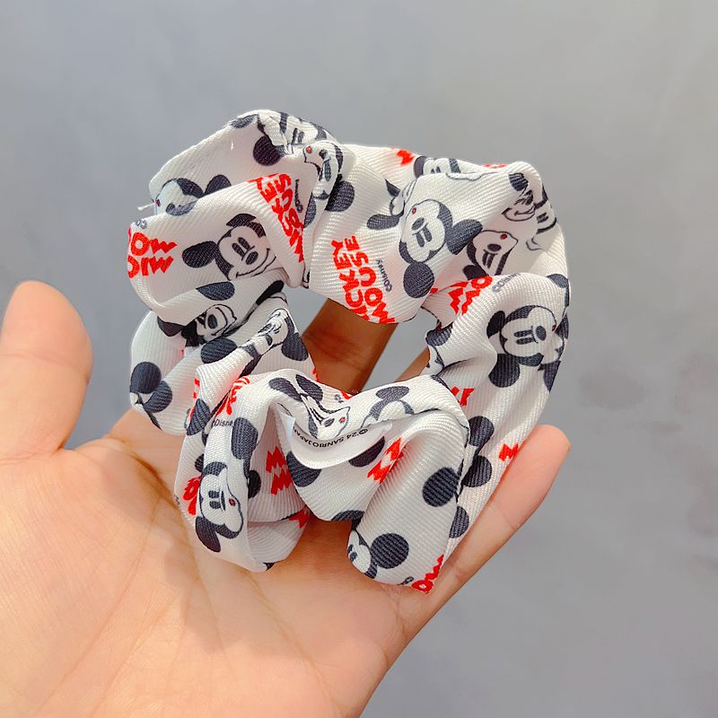 Dibujos animados de lazo para el cabello grueso lindo Rab Bu Stitch accesorios para el cabello de niña bola lazo para el cabello gomas elásticas círculo para el cabello accesorios para el cabello