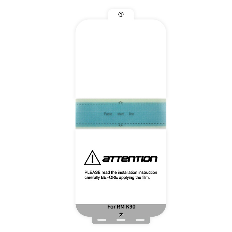 Película de hidrogel para arroz rojo K90 película de teléfono celular redminote14pro película blanda epu alta definición K90 película de promesax