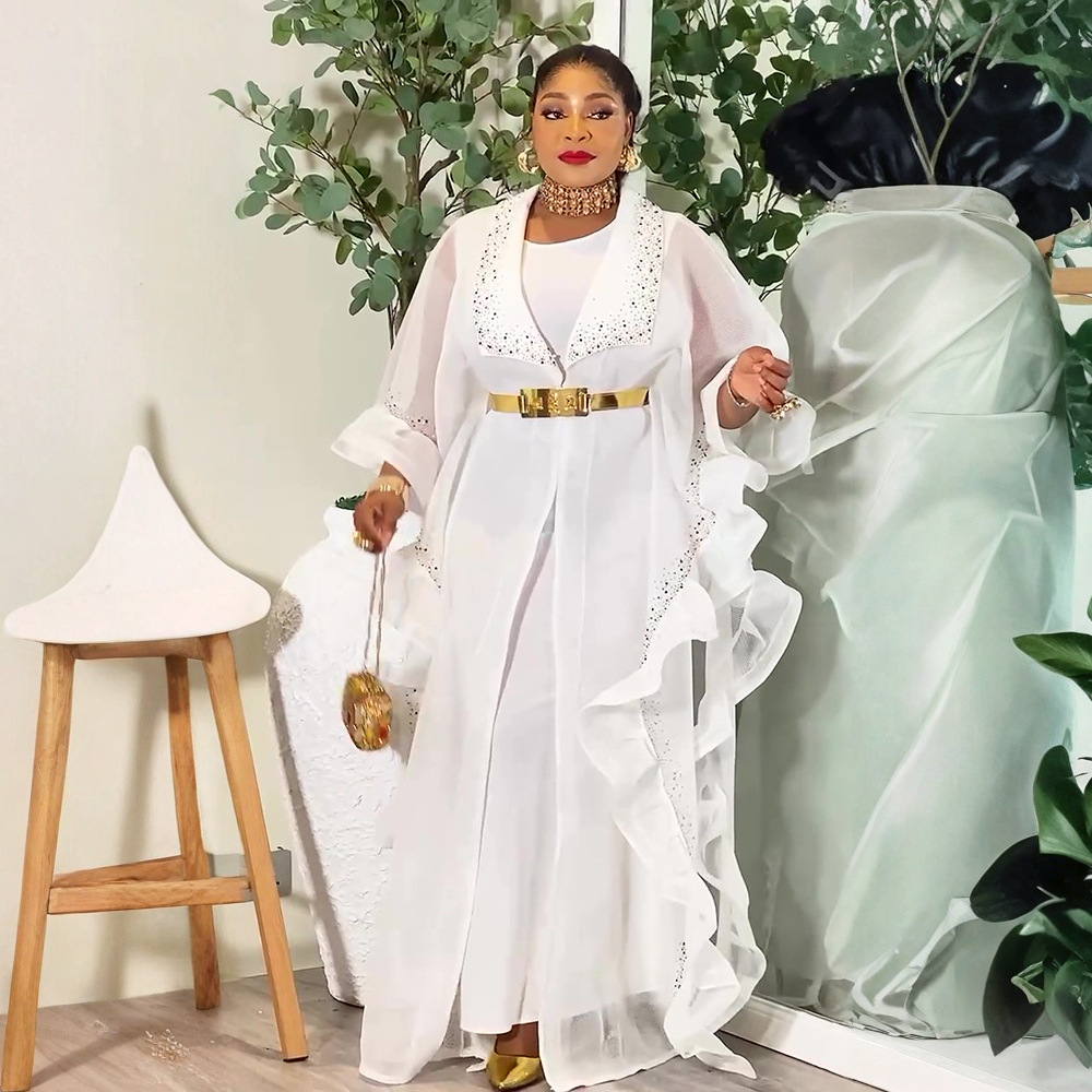 Cross-border Foreign Trade Middle Eastern Muslim Robe Cardigan European And American Dubai Elegant Women's Dress_ecoleips.com