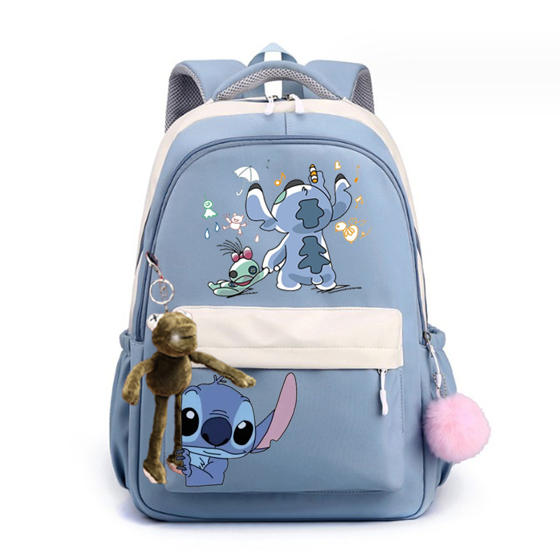 2024 encantador patrón de dibujos animados Stevie / Boy mochila escolar mochila de moda casual para hombres y mujeres