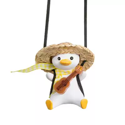 Car hanging — for Car Use - straw-hat-guitar-duck