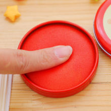 印泥印台红色快干速干印章印尼按手印油财务指纹盖章印泥盒油厂家