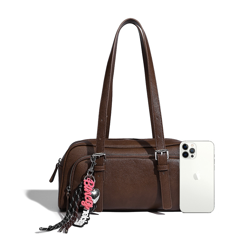 Borsa a spalla vintage maillard da donna con dettaglio lacci_voghion.com