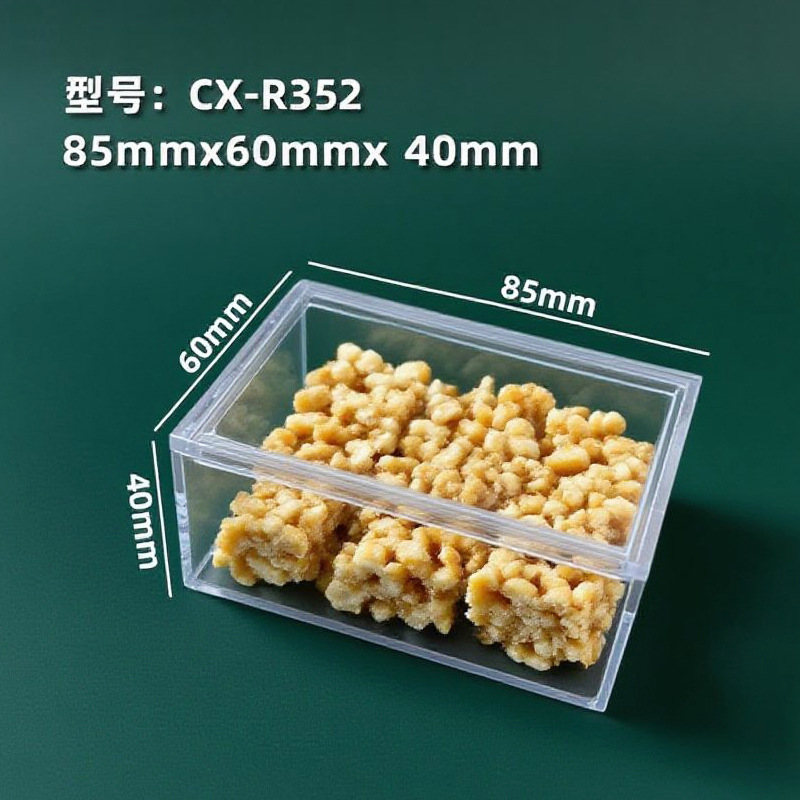 Rectangular universal transparent pack