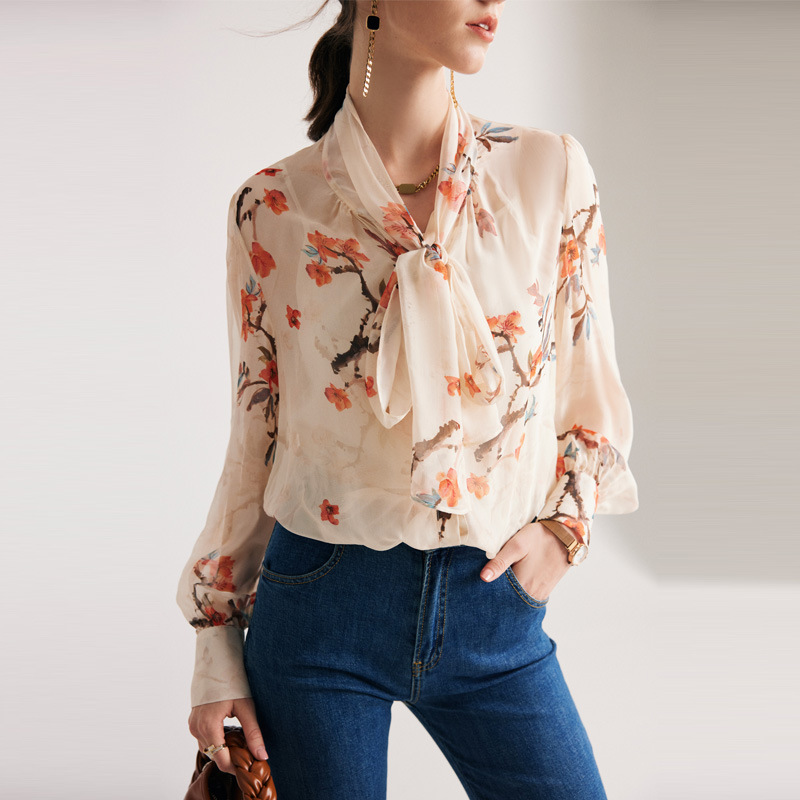 칼라 레이스 버튼-핑크 매화