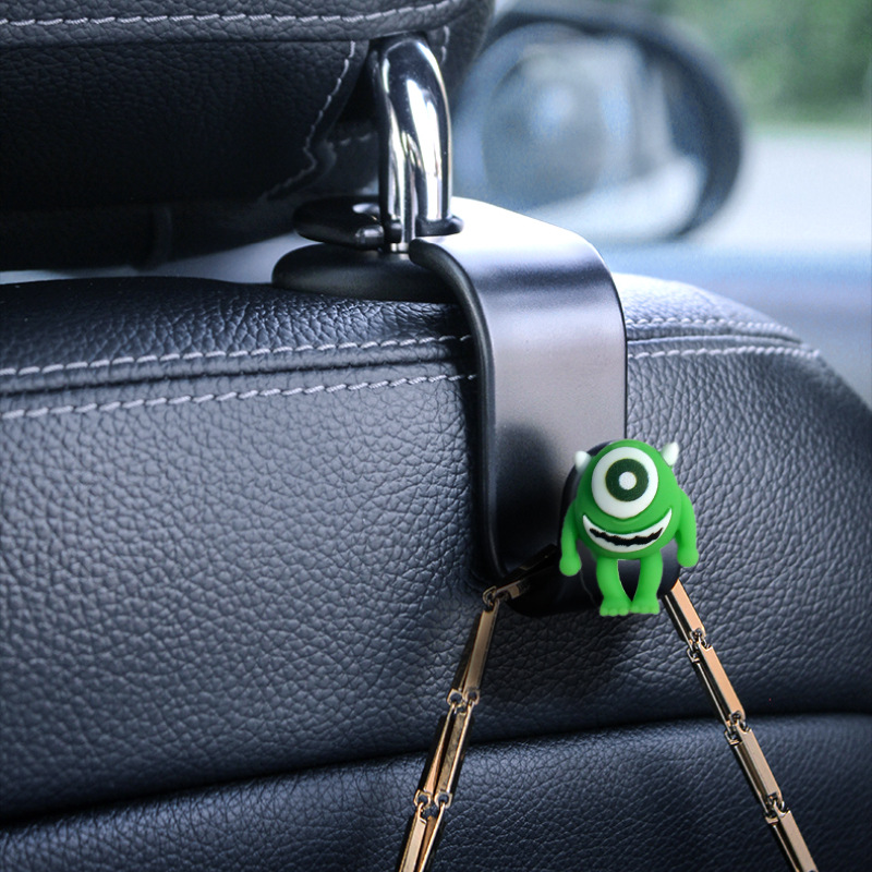 Gancho para coche Gancho para la parte posterior del asiento con gancho para el asiento trasero del coche