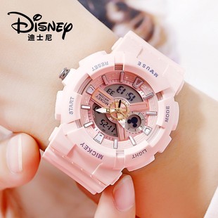 Disney children's watch Primary School students cool multi-function electronic watch boys and girls luminous watch 299