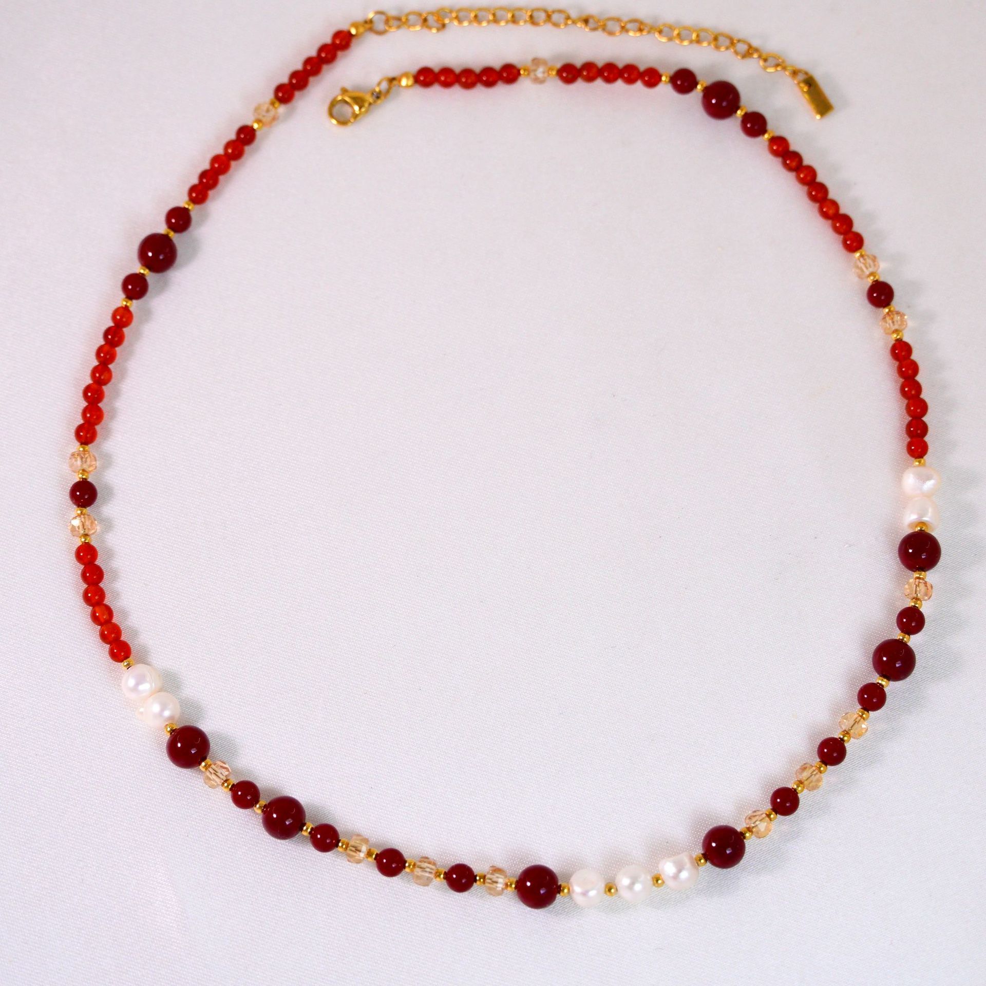 Elegant Lady Simple Style Natural Stone Titanium Steel Geometric Plating Women's Jewelry Set display picture 6