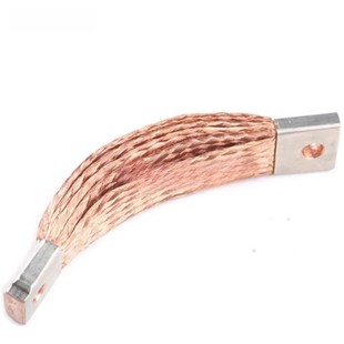 Copper Grounding Wire, Copper Braided Belt Bridge Grounding Wire, Copper Braided Wire Soft Connection, 15 Years of Professional Custom