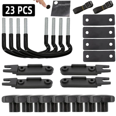 Applicable car roof luggage installation accessories special U-shaped bolt U hook luggage rack mute cross bar car (Other Automotive Exterior Supplies) - a-set-of-u-shaped-accessories-package