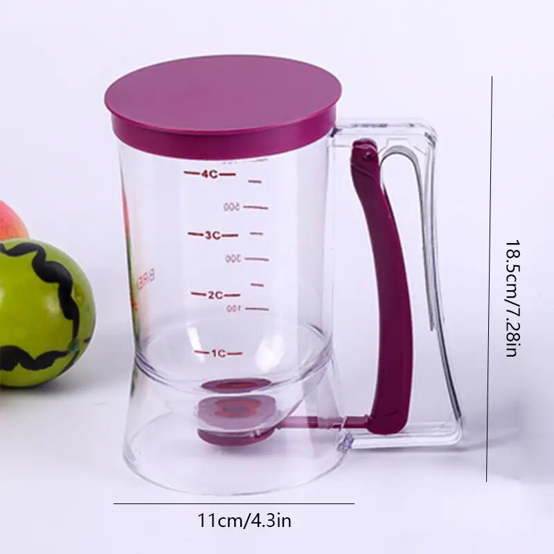 batter dispenser 量杯 面糊分配器  面糊分离器 黄油分配器漏斗|undefined