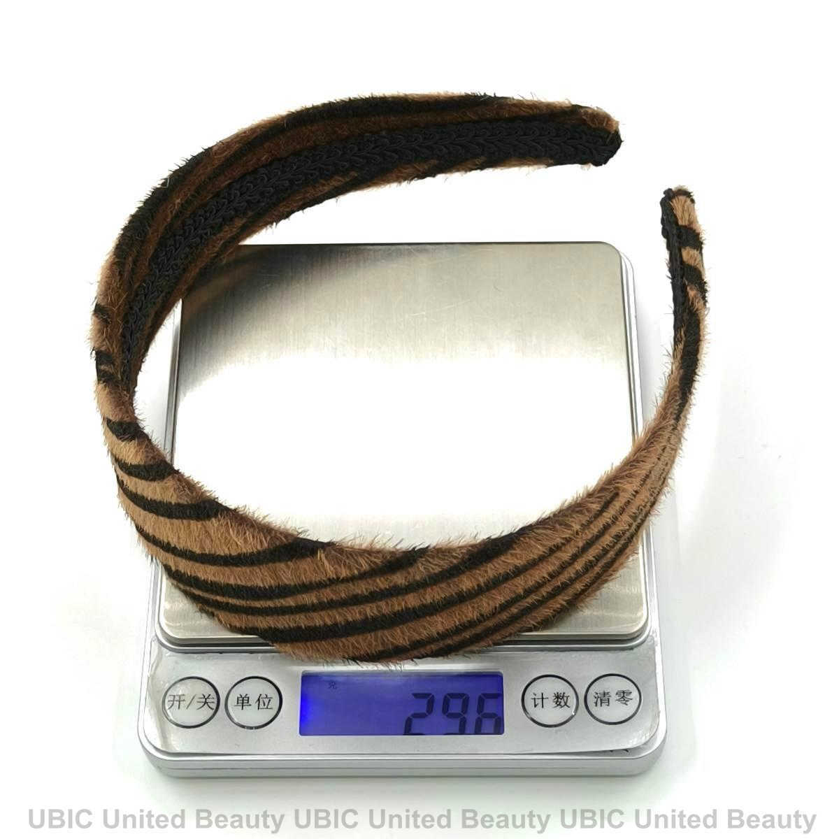 HB251101-37.5x4虎纹斑马纹仿马毛发箍-IMG2